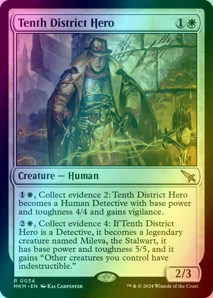 Tenth District Hero [34] [Murders at Karlov Manor] [Foil]