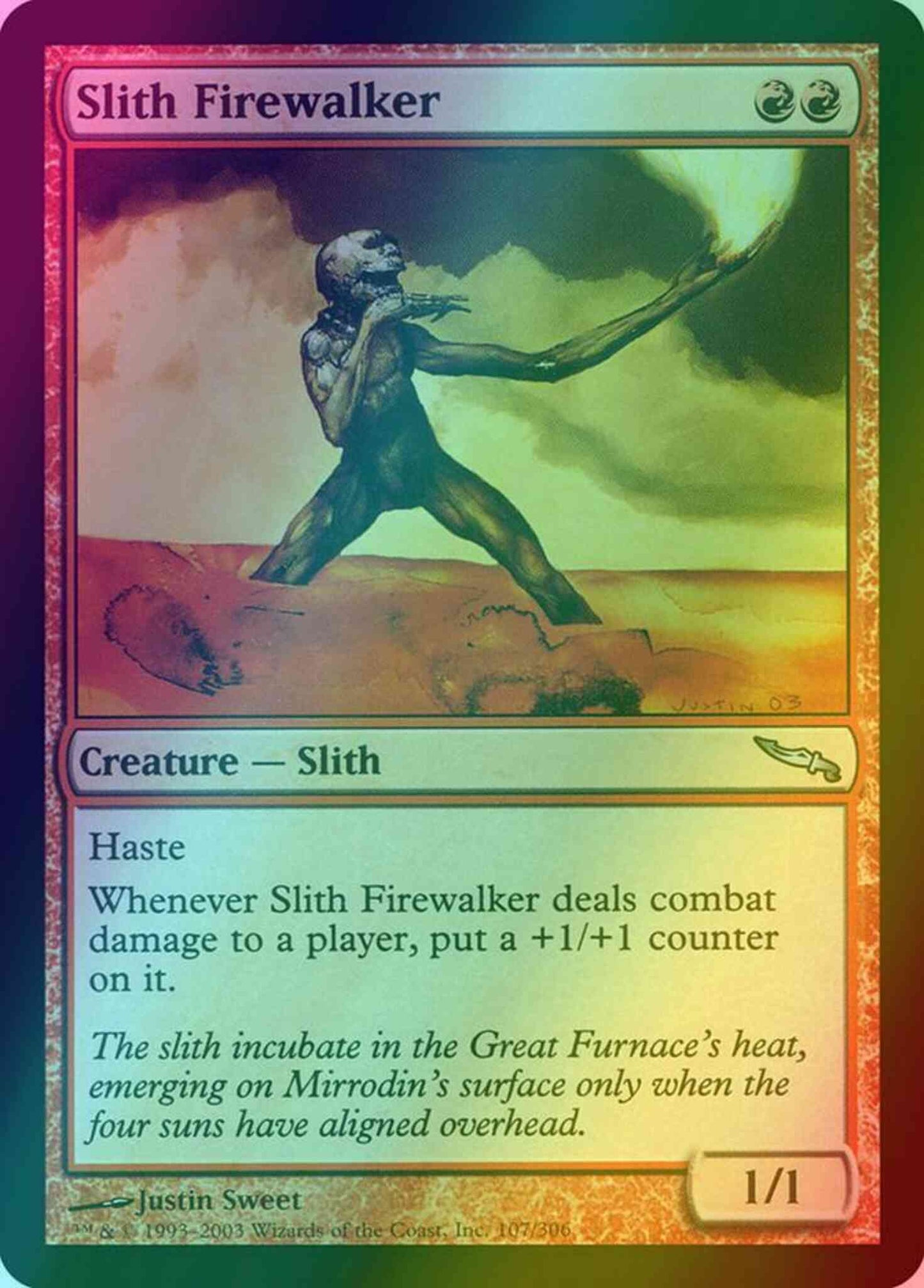 Slith Firewalker [107] [Mirrodin] [Foil]