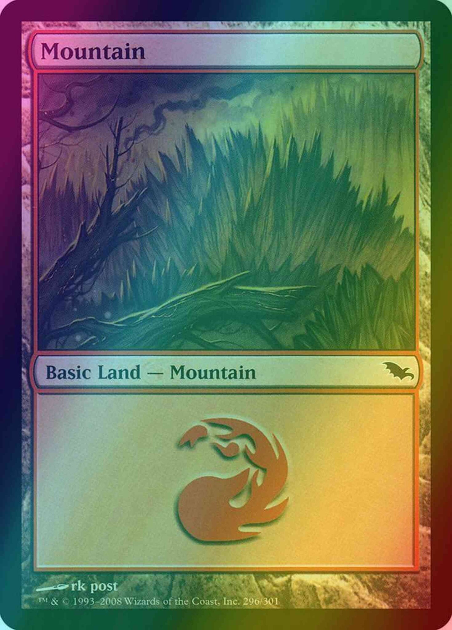 Mountain [296] [Shadowmoor] [Foil]