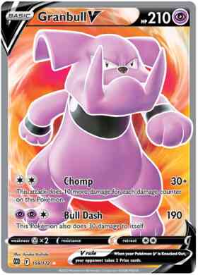 Granbull V - 159/172 - Rare Ultra [swsh9-159] [Ultra]