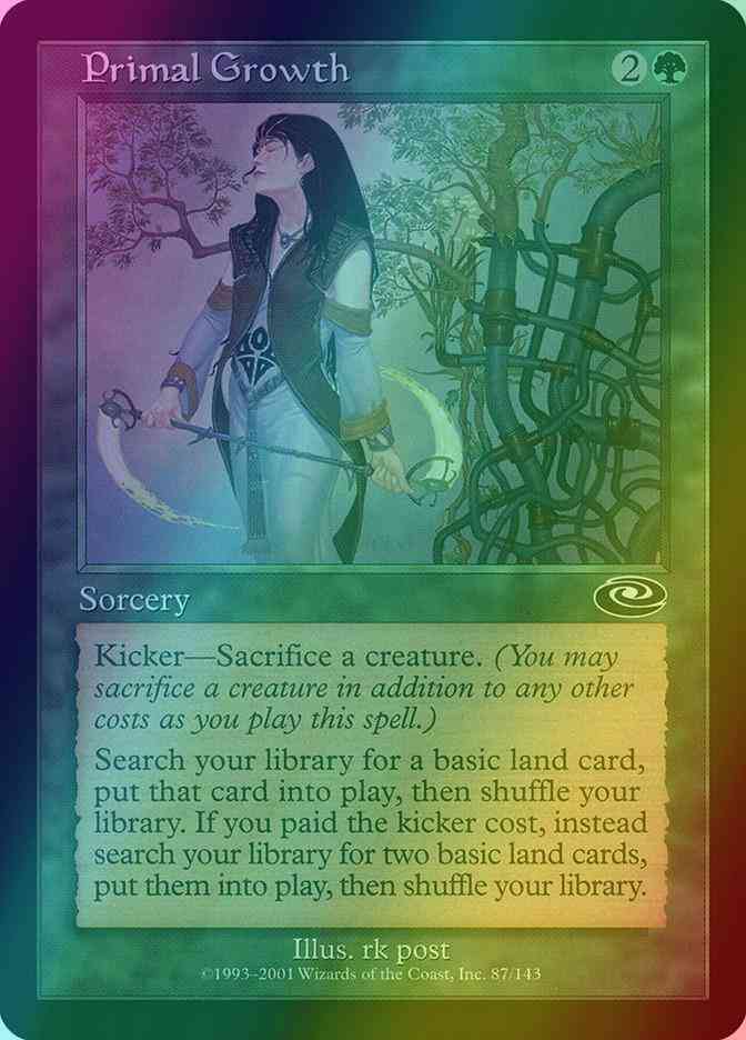 Primal Growth [87] [Planeshift] [Foil]