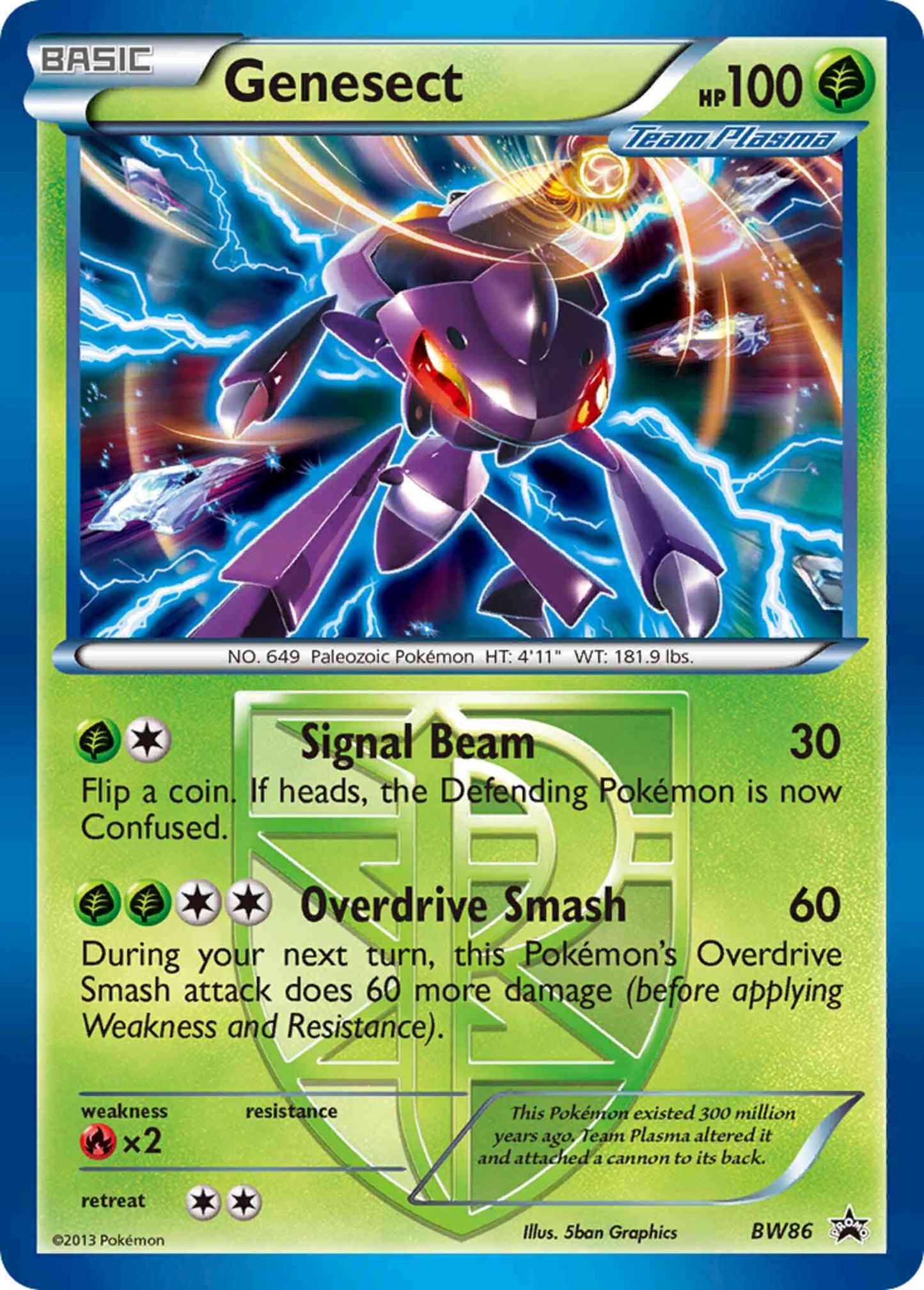 Genesect - BW86 - Promo [bwp-BW86] [Holo]