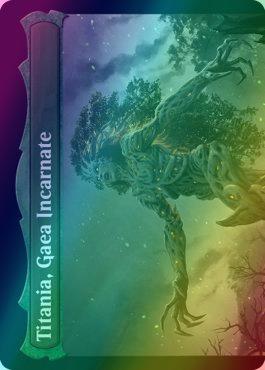 Titania, Voice of Gaea // Titania, Gaea Incarnate [193] [The Brothers' War] [Foil]