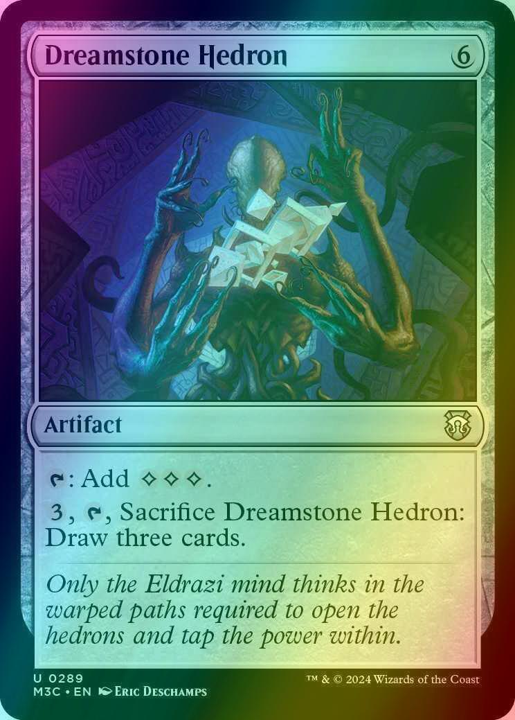 Dreamstone Hedron [289] [Modern Horizons 3: Commander] [Ripple Foil]