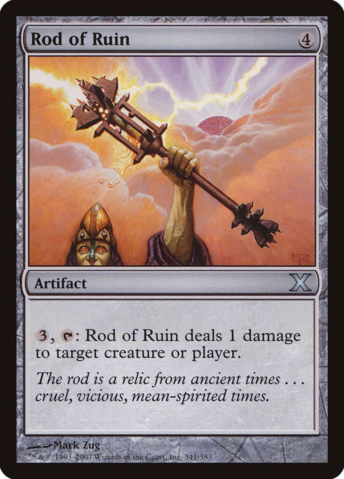 Rod of Ruin [341] [Tenth Edition] [Non-Foil]