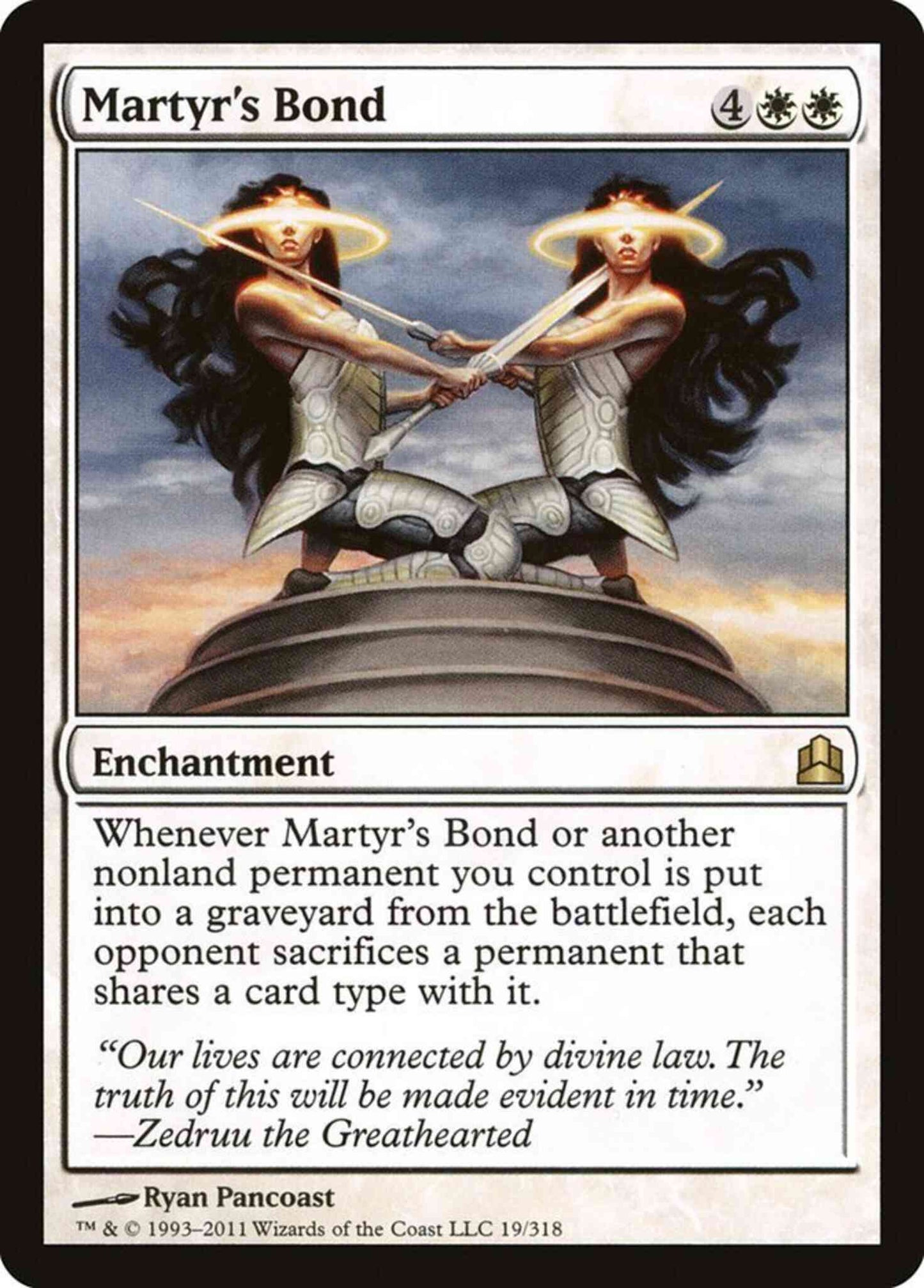 Martyr's Bond [19] [Commander 2011] [Non-Foil]