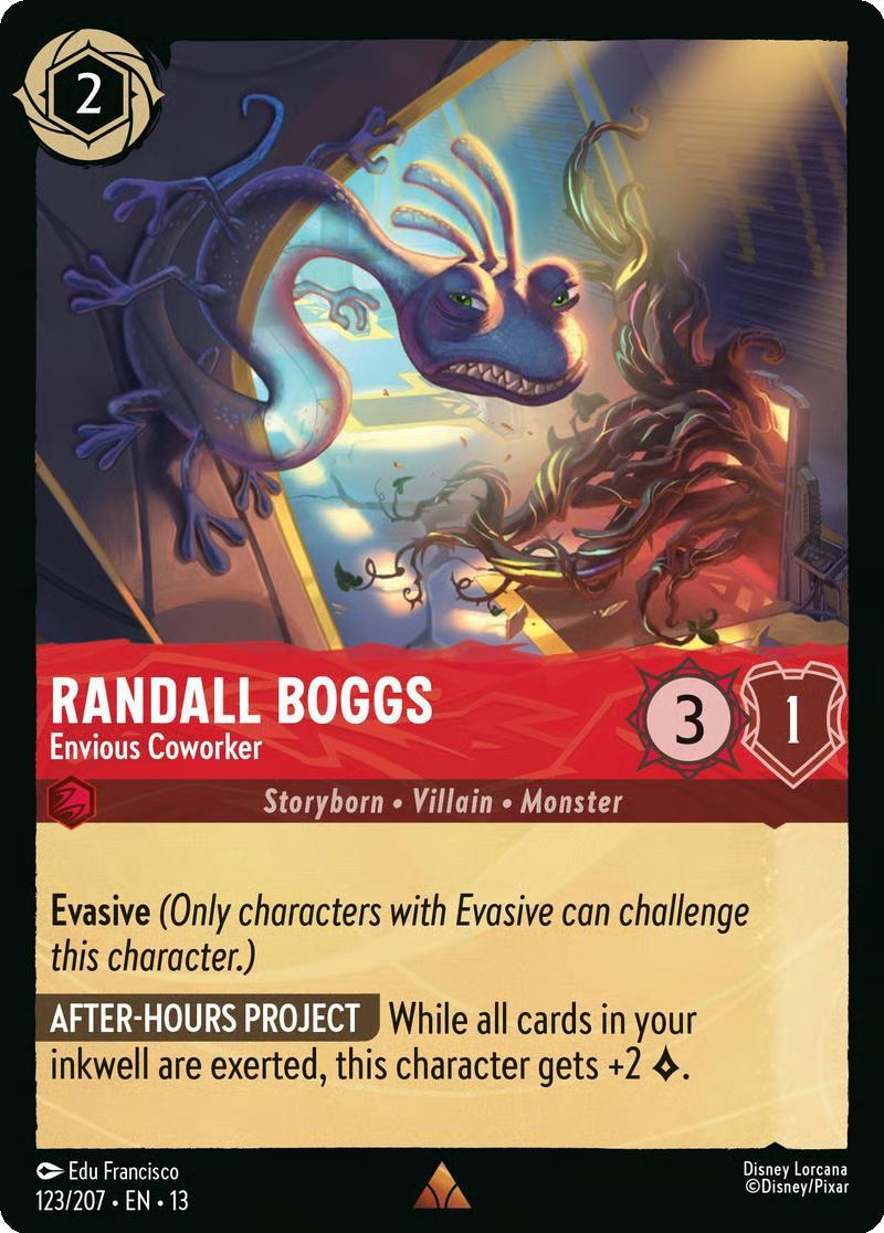 Randall Boggs - Envious Coworker - 123/204 [Attack of the Vine!] [Non-Foil]