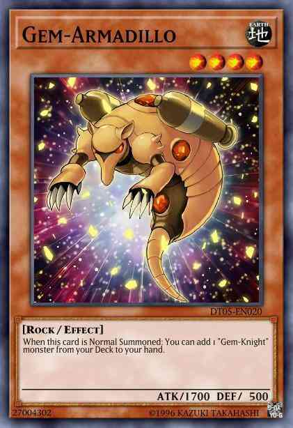 Gem-Armadillo - DT05-EN020 - Duel Terminal Rare Parallel Rare - Duel Terminal