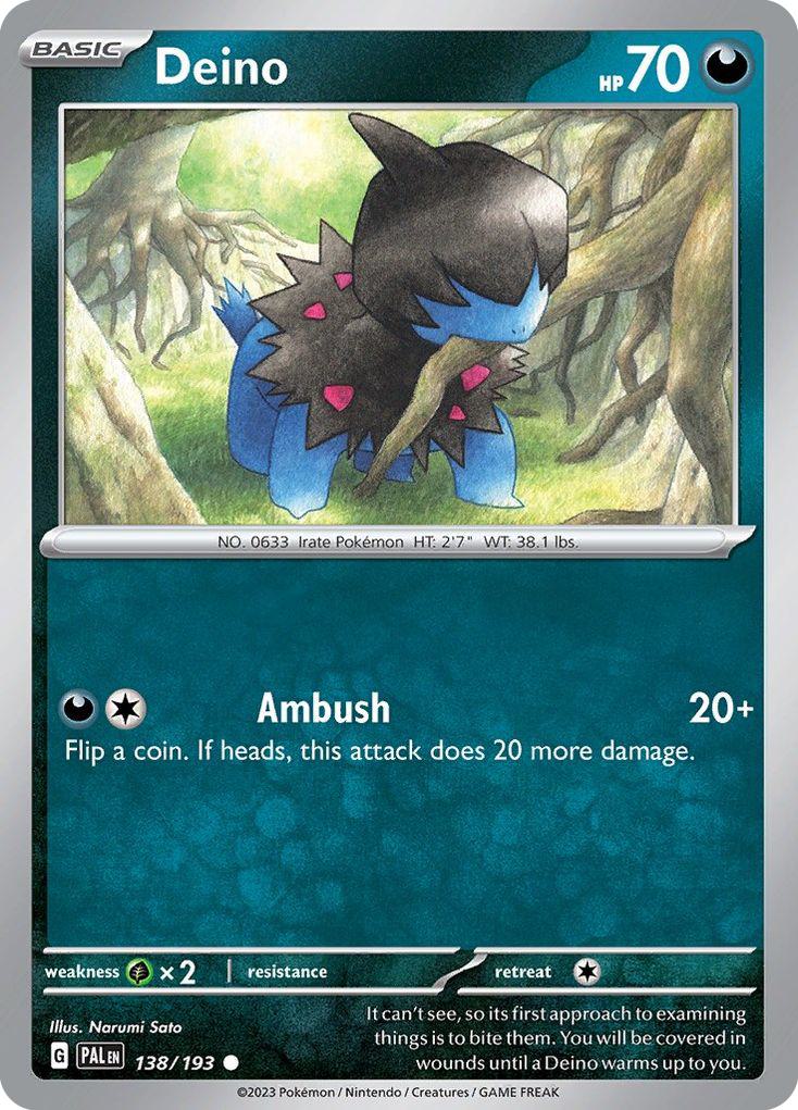 Deino - 138/193 - Common [sv02-138] [Non-Holo]