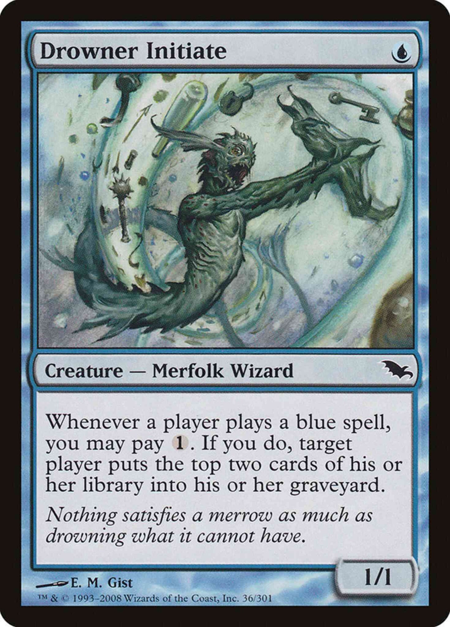 Drowner Initiate [36] [Shadowmoor] [Non-Foil]