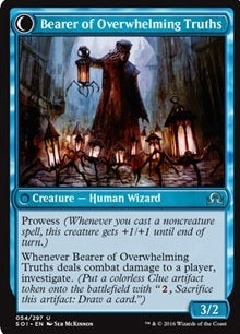 Daring Sleuth // Bearer of Overwhelming Truths [54] [Shadows over Innistrad] [Non-Foil]