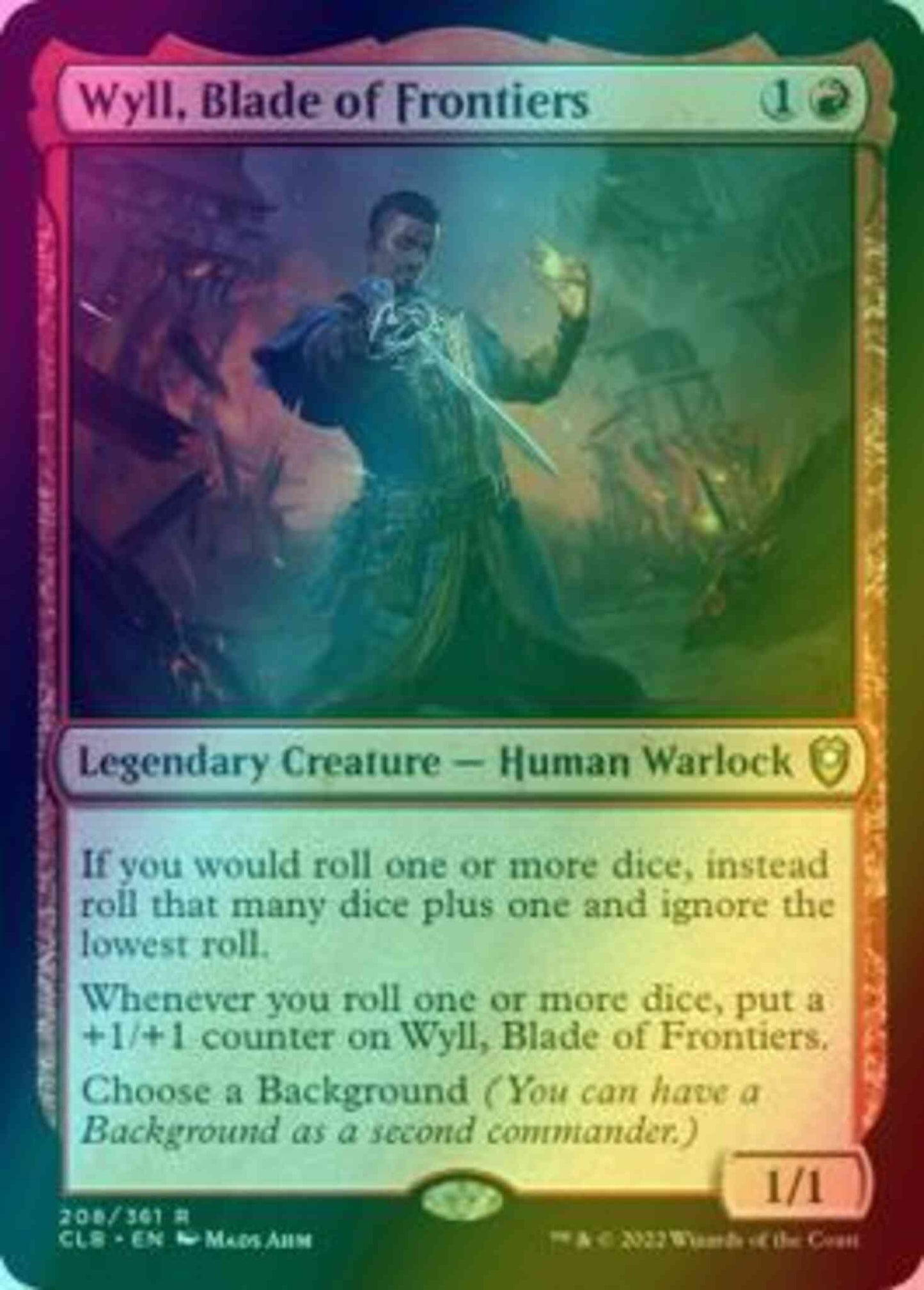 Wyll, Blade of Frontiers [208] [Commander Legends: Battle for Baldur's Gate] [Foil]