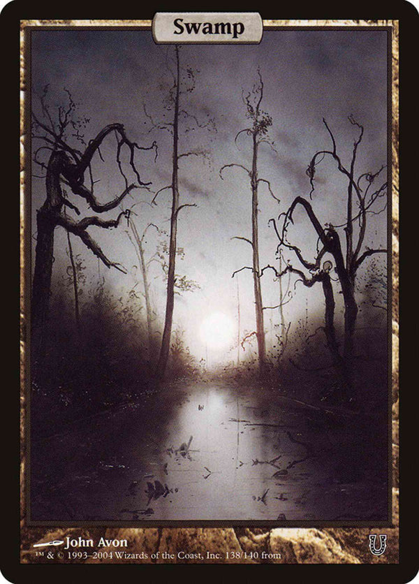 Swamp [138] [Full Art] [Unhinged] [Non-Foil]