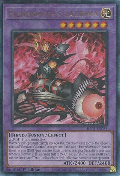 Fiendsmith's Lacrima - RA05-EN038 - Ultimate Rare - 1st Edition