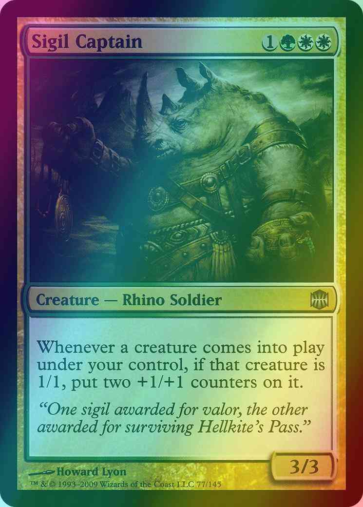 Sigil Captain [77] [Alara Reborn] [Foil]