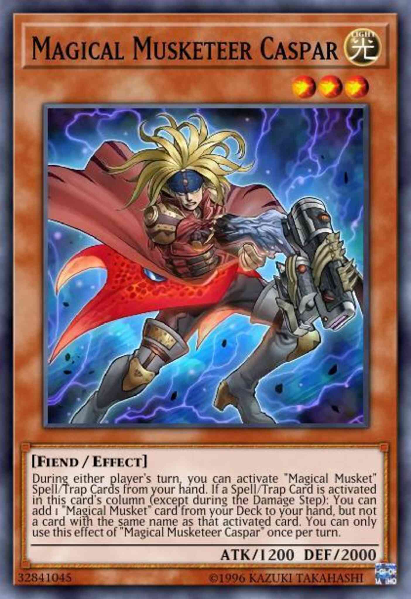 Magical Musketeer Caspar - DUOV-EN071 - Ultra Rare - 1st Edition