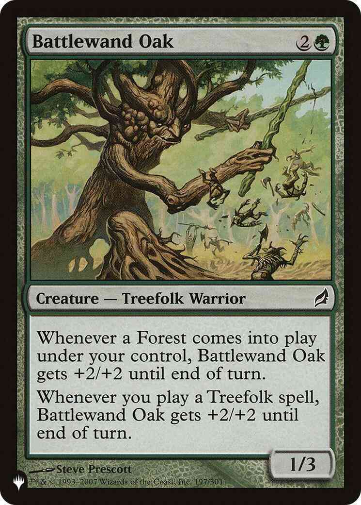 Battlewand Oak [LRW-197] [The List] [Non-Foil]