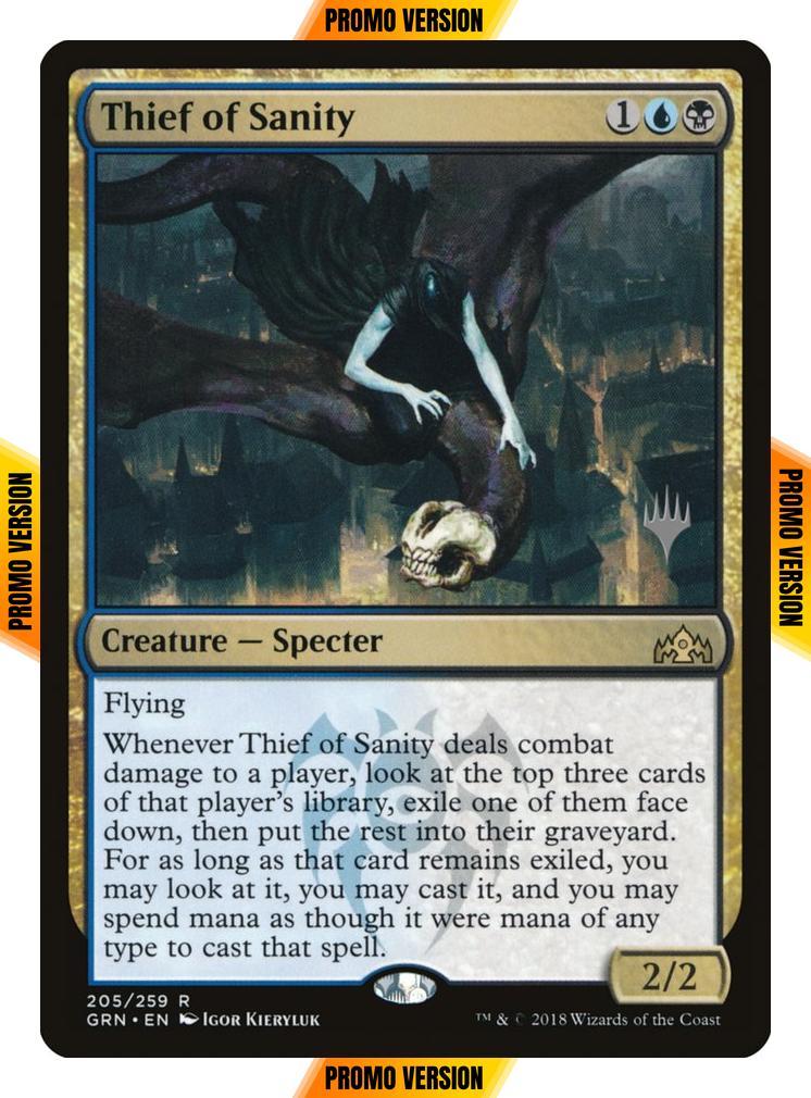 Thief of Sanity [205p] [Promo Pack] [Guilds of Ravnica Promos] [Foil]