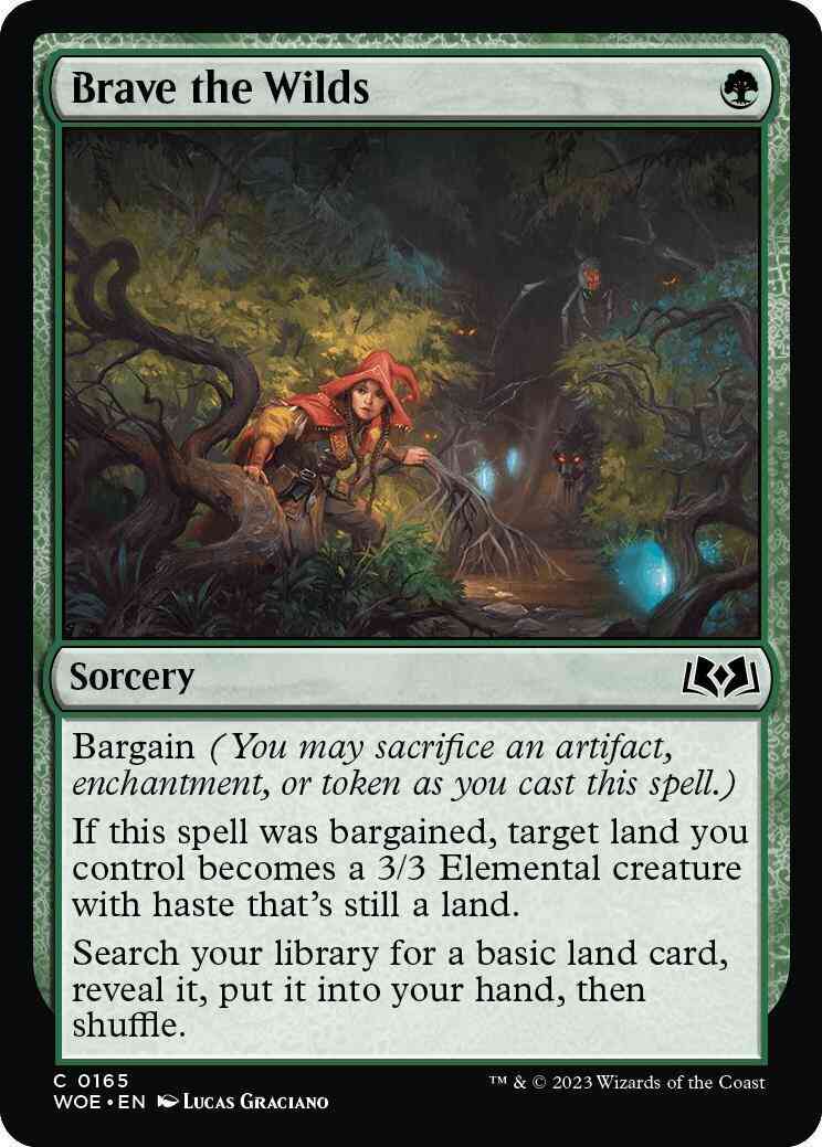 Brave the Wilds [165] [Wilds of Eldraine] [Non-Foil]