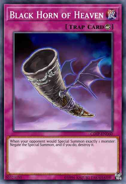 Black Horn of Heaven - DT01-EN100 - Duel Terminal Normal Parallel Rare - Duel Terminal