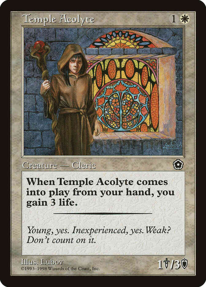 Temple Acolyte [23] [Portal Second Age] [Non-Foil]