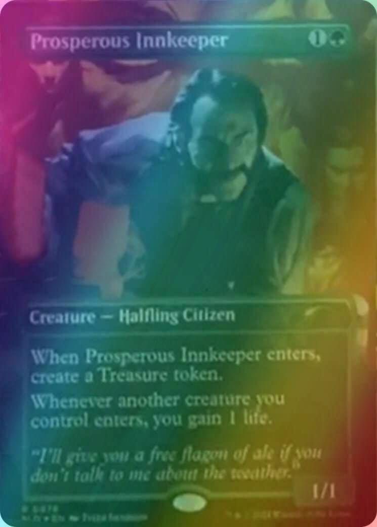 Prosperous Innkeeper [0878] [Borderless] [Secret Lair Drop] [Foil]