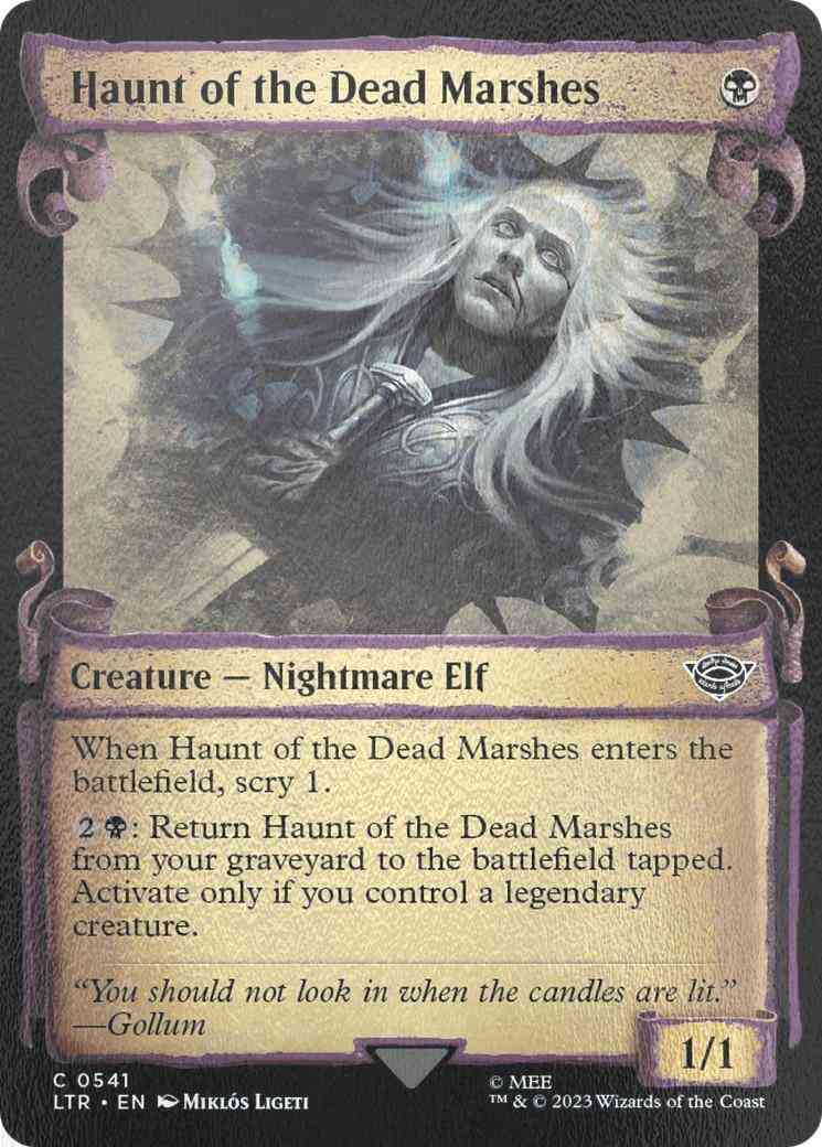 Haunt of the Dead Marshes [541] [Scrolls Showcase] [The Lord of the Rings: Tales of Middle-earth] [Silver Foil]