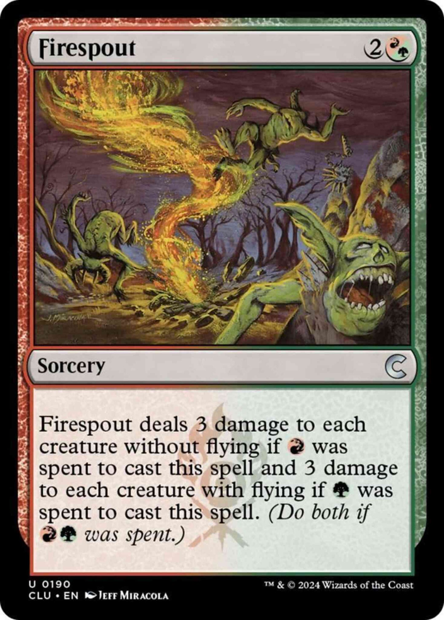 Firespout [190] [Ravnica: Clue Edition] [Non-Foil]