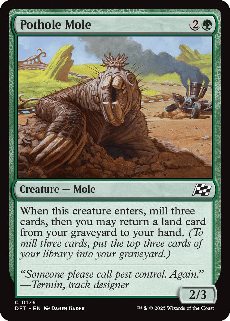 Pothole Mole [176] [Aetherdrift] [Non-Foil]