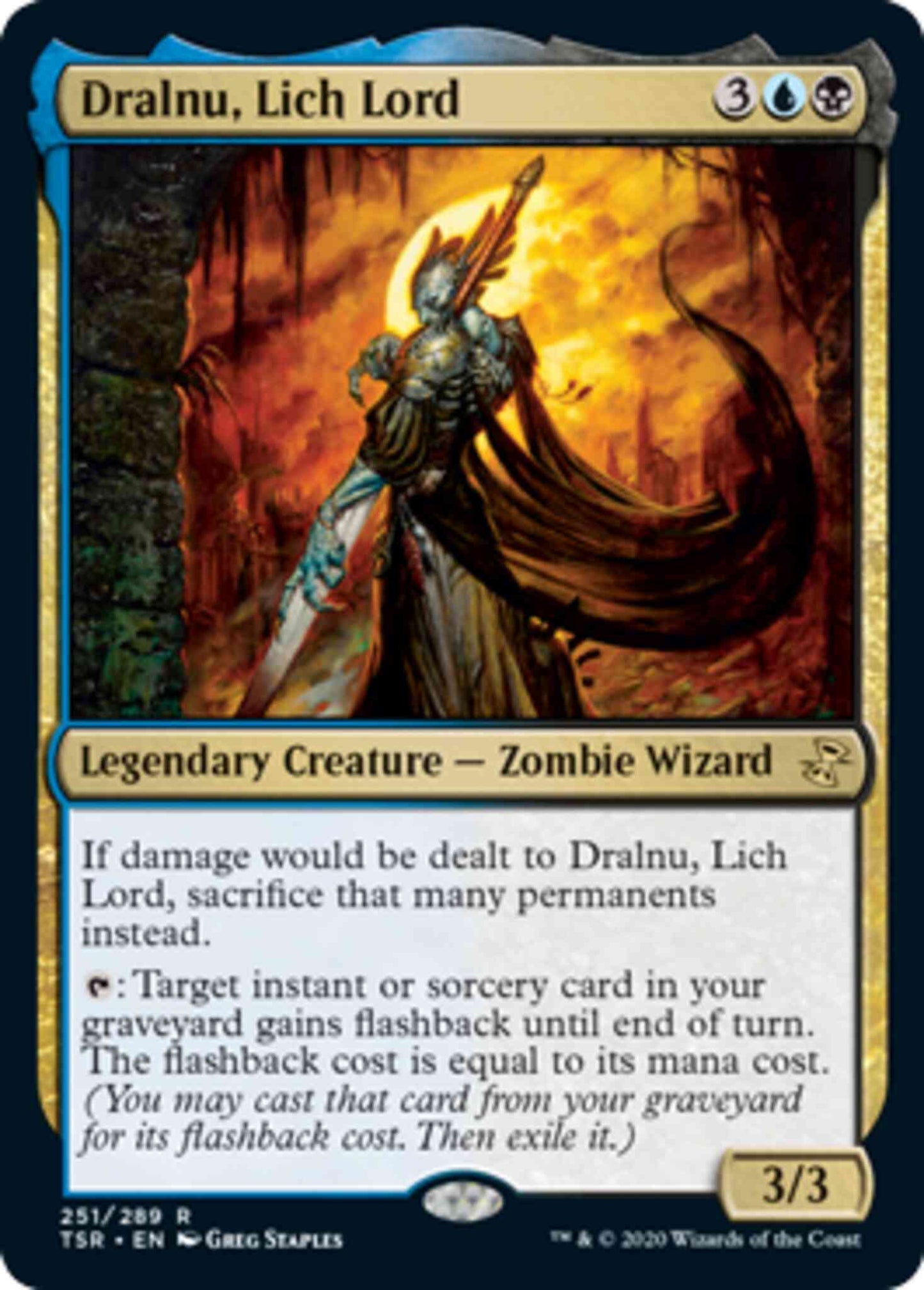 Dralnu, Lich Lord [251] [Time Spiral Remastered] [Non-Foil]