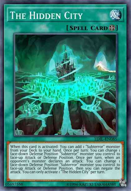 The Hidden City - FIGA-EN049 - Super Rare - 1st Edition