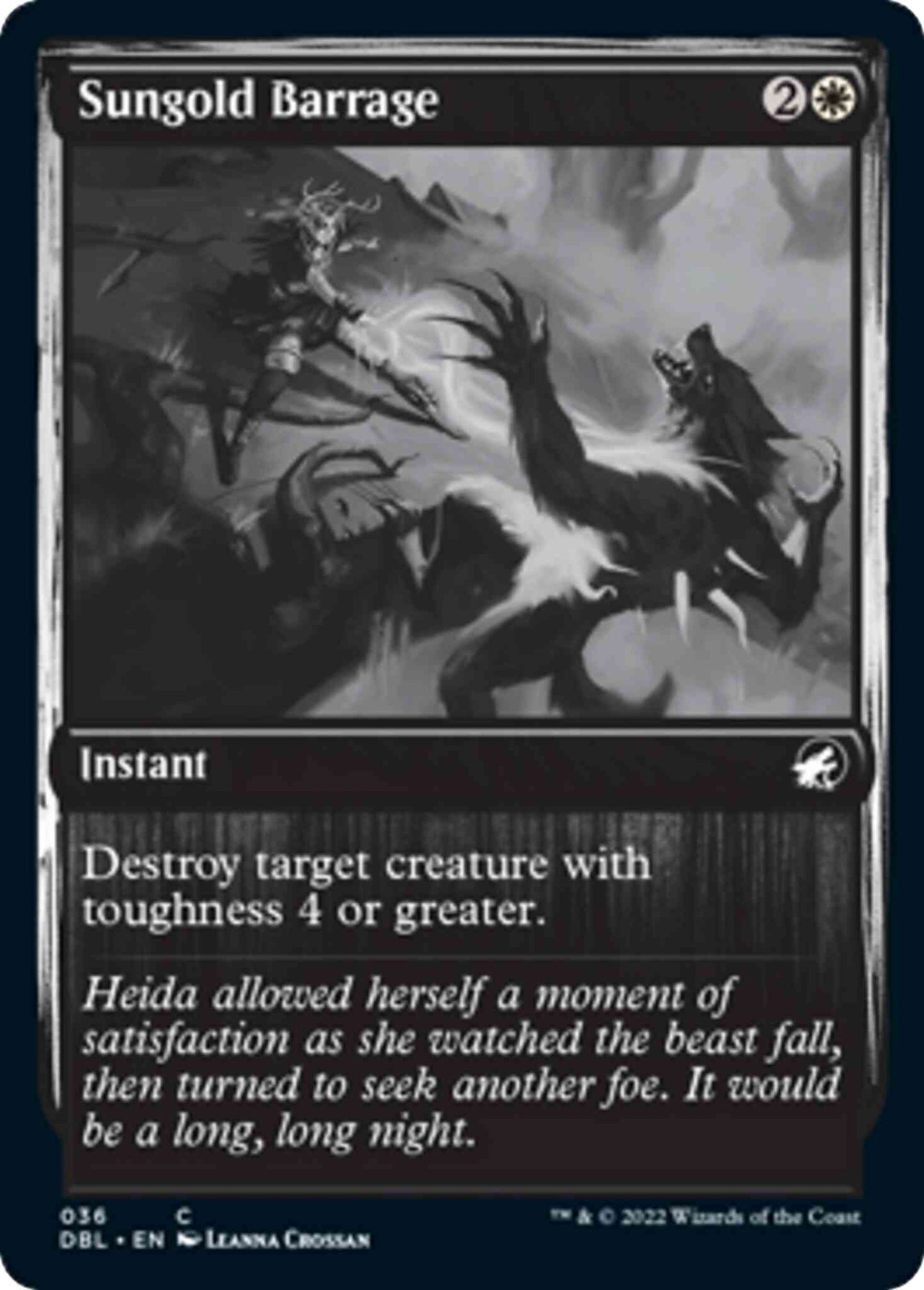 Sungold Barrage [36] [Innistrad: Double Feature] [Non-Foil]