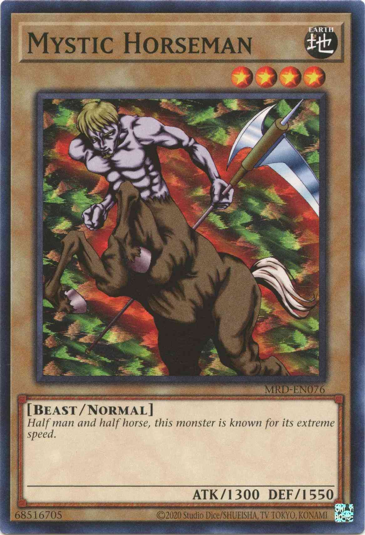 Mystic Horseman - 25th Anniversary - MRD-EN076 - Common - Unlimited