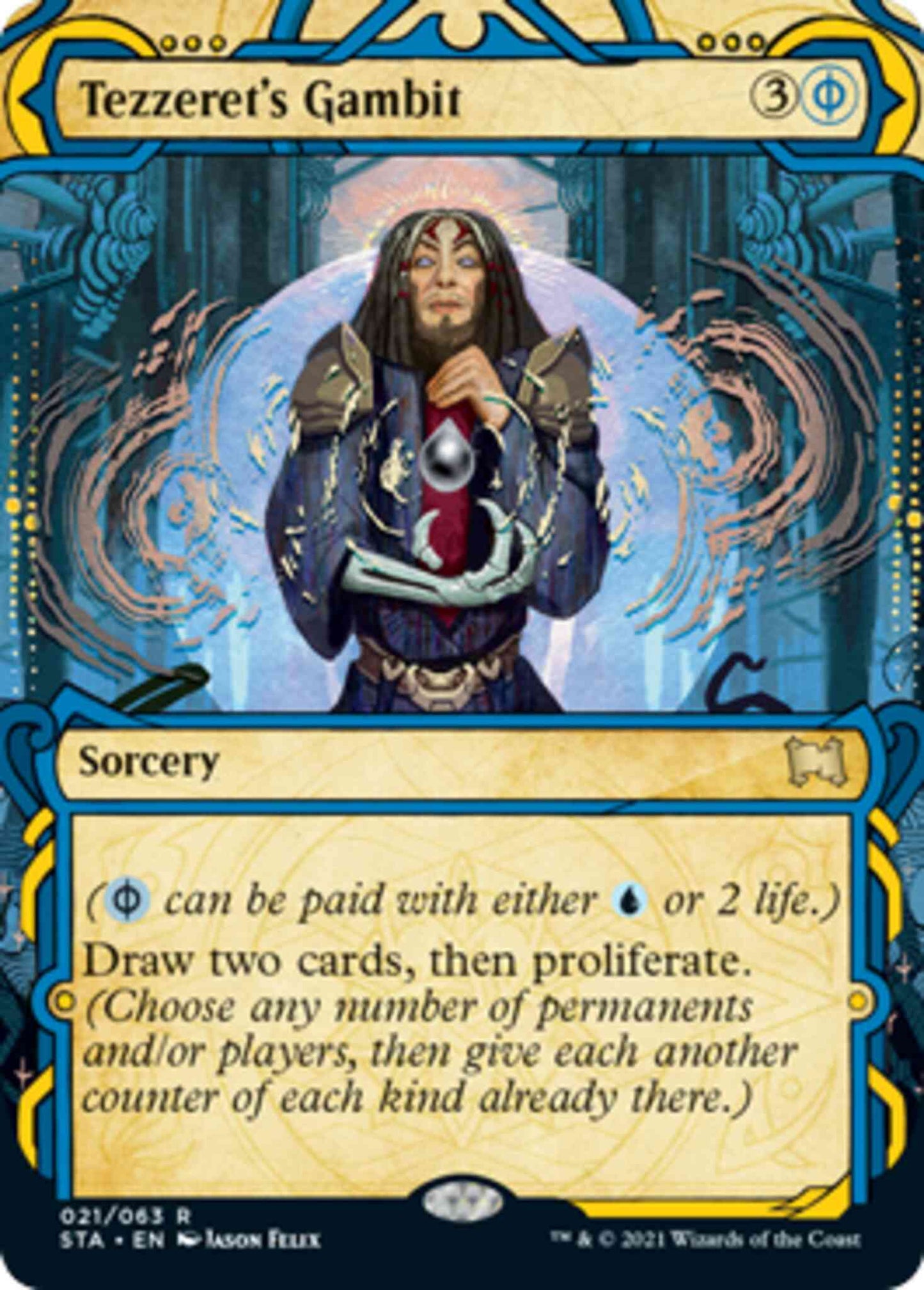 Tezzeret's Gambit [21] [Strixhaven Mystical Archive] [Non-Foil]