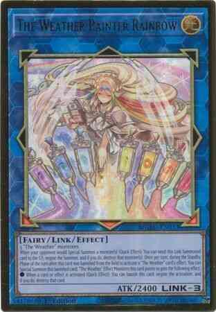 The Weather Painter Rainbow - MGED-EN033 - Premium Gold Rare - 1st Edition