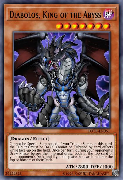 Diabolos, King of the Abyss - FOTB-EN061 - Secret Rare - Unlimited
