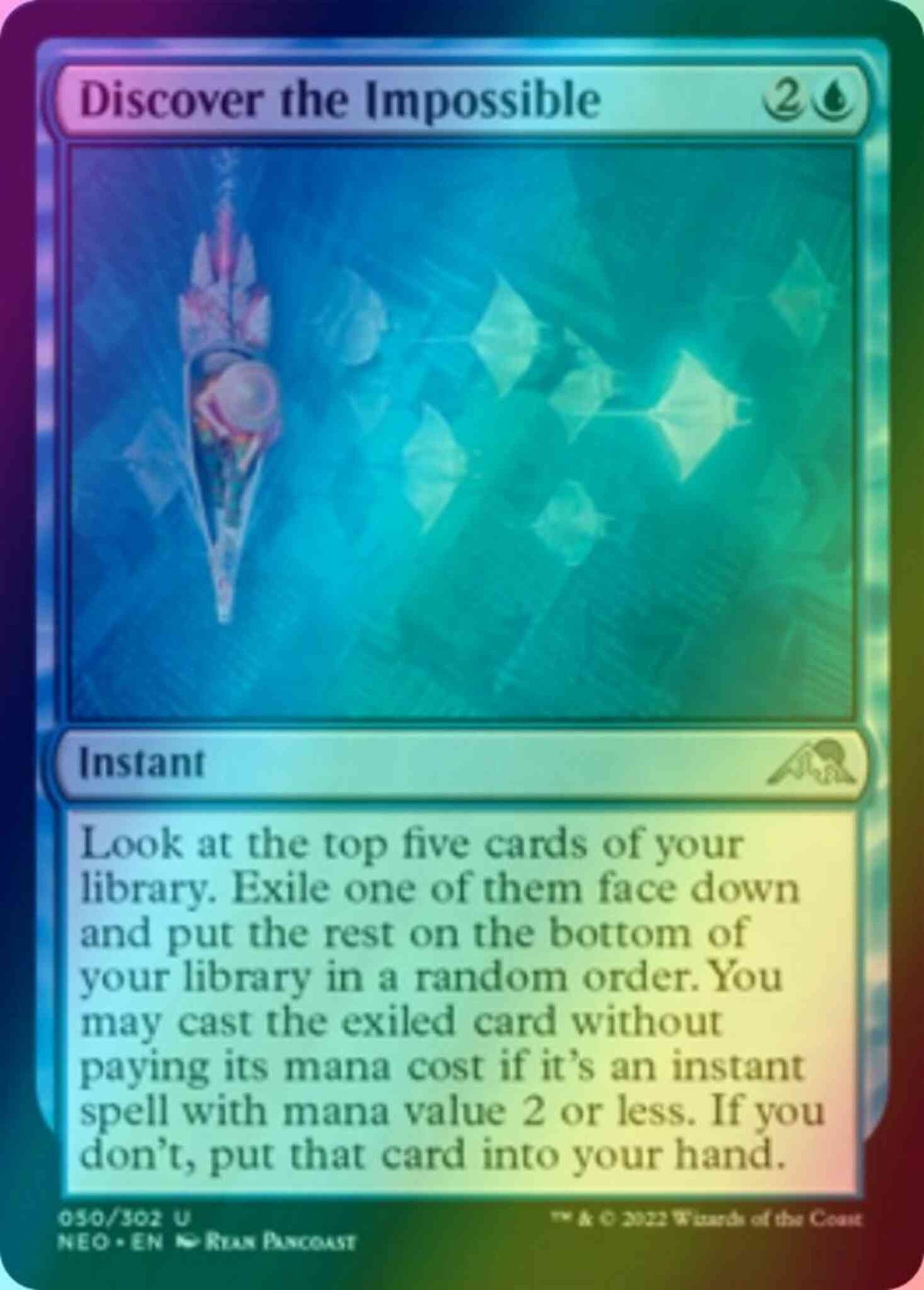 Discover the Impossible [50] [Kamigawa: Neon Dynasty] [Foil]