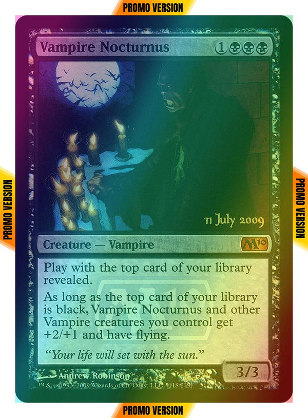 Vampire Nocturnus [118] [Magic 2010 Promos] [Foil]