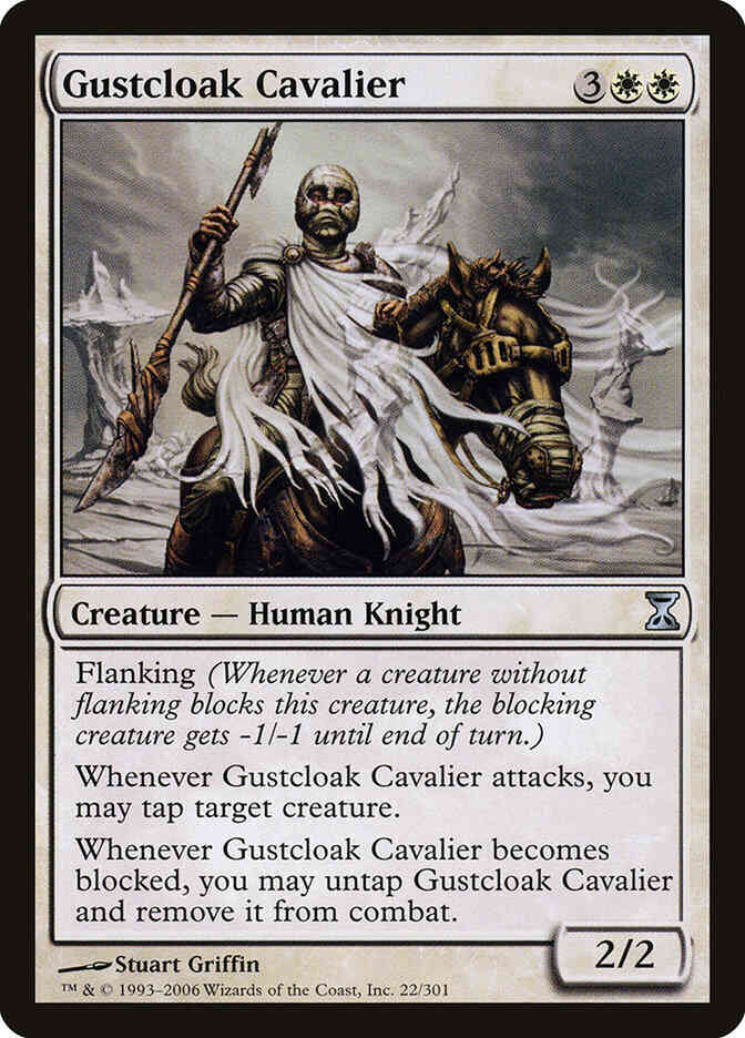 Gustcloak Cavalier [22] [Time Spiral] [Non-Foil]