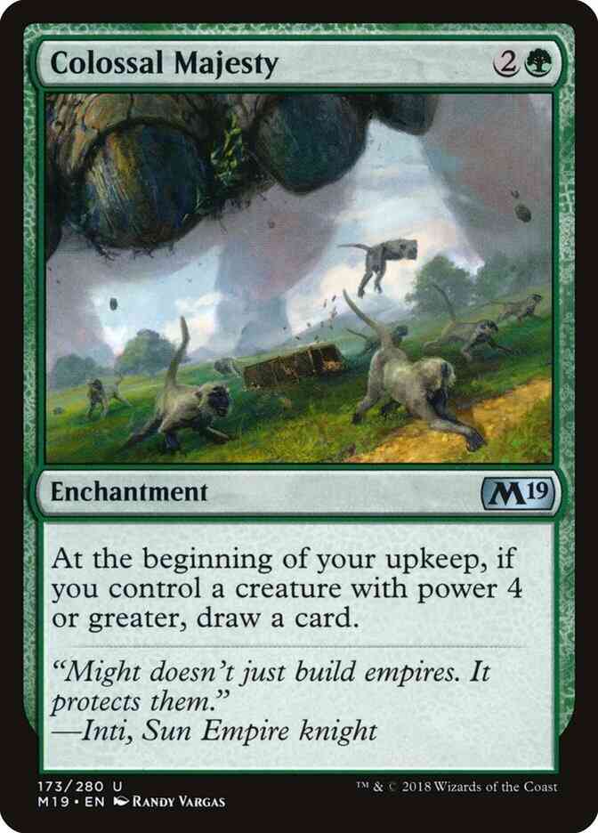 Colossal Majesty [173] [Core Set 2019] [Non-Foil]