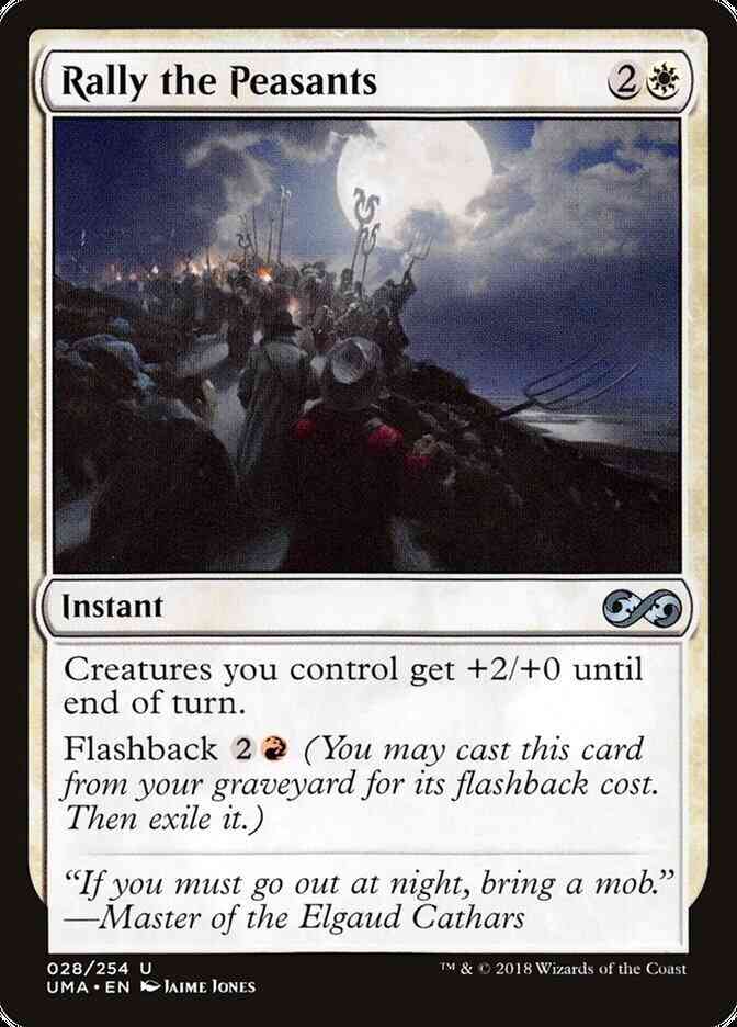 Rally the Peasants [28] [Ultimate Masters] [Non-Foil]
