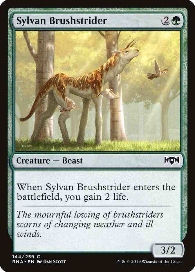Sylvan Brushstrider [144] [Ravnica Allegiance] [Non-Foil]
