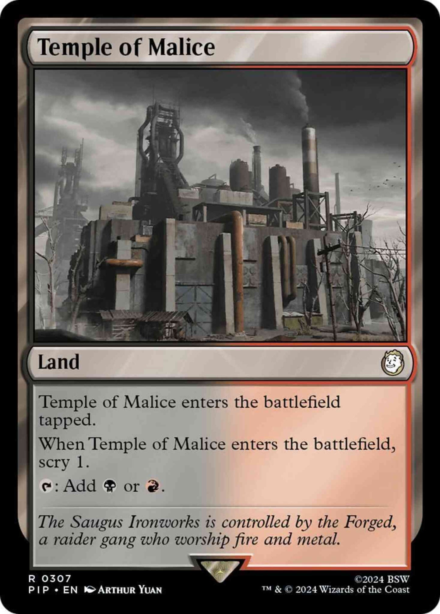 Temple of Malice [307] [Fallout] [Non-Foil]
