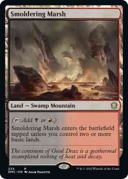 Smoldering Marsh [234] [Dominaria United: Commander] [Non-Foil]