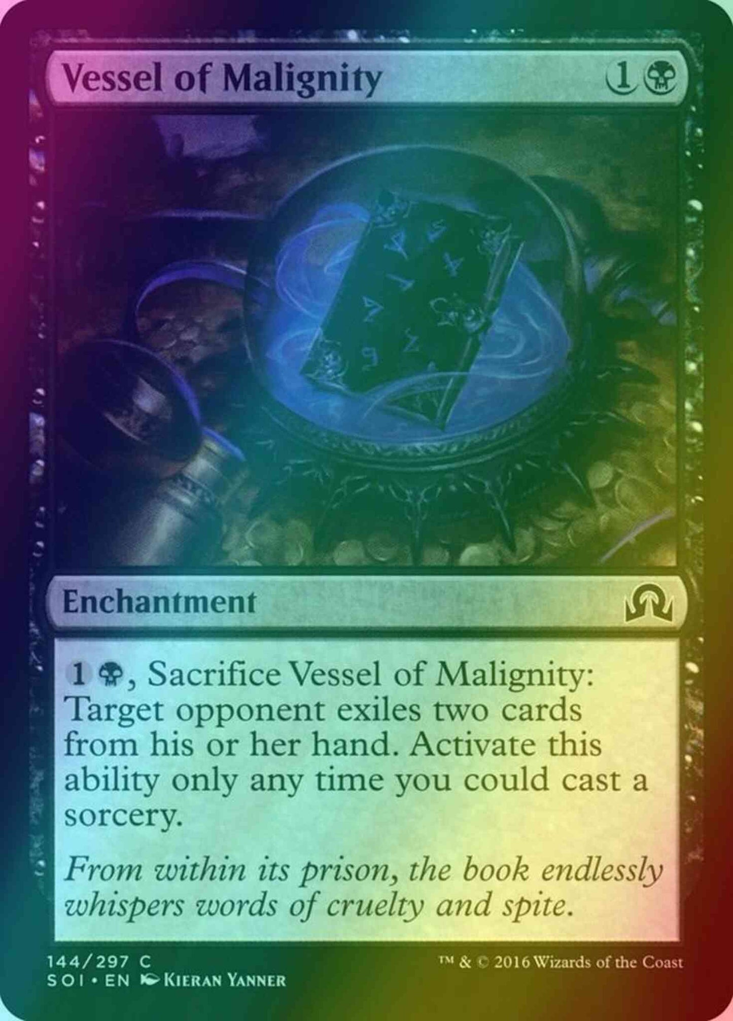 Vessel of Malignity [144] [Shadows over Innistrad] [Foil]