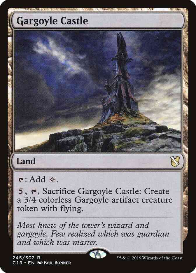 Gargoyle Castle [245] [Commander 2019] [Non-Foil]