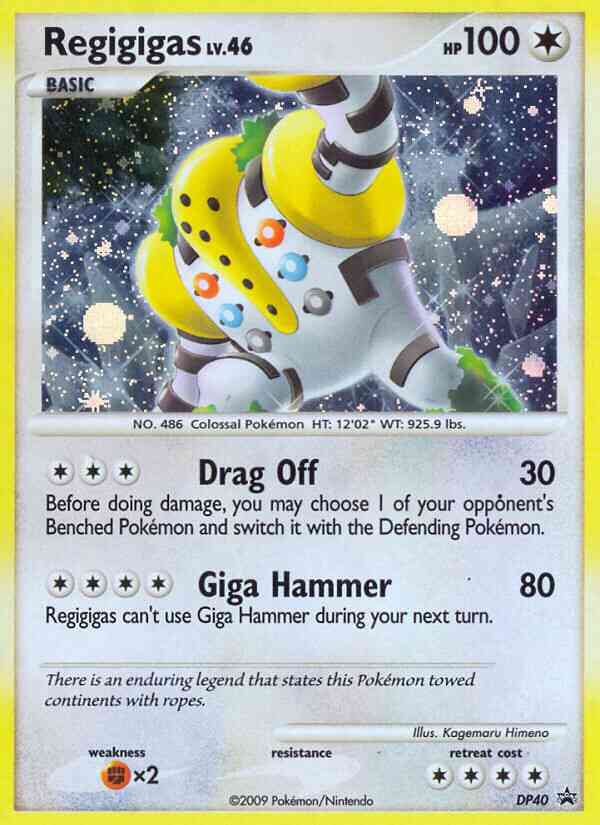 Regigigas - DP40 - Promo [dpp-DP40] [Holo]