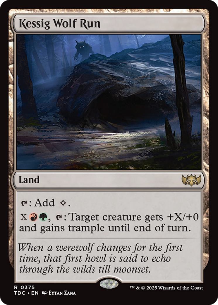 Kessig Wolf Run [375] [Tarkir: Dragonstorm: Commander] [Non-Foil]