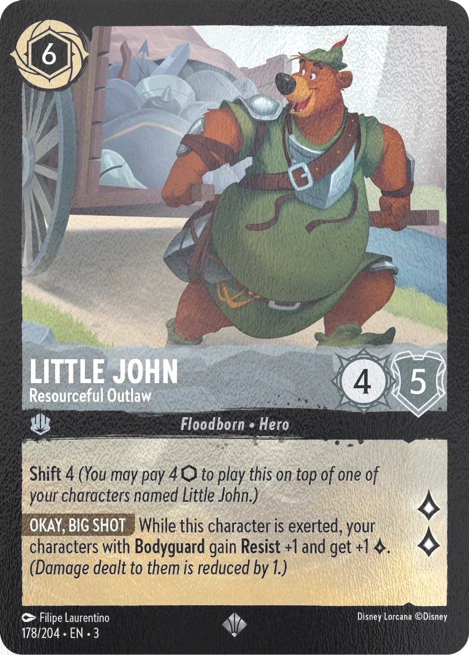 Little John - Resourceful Outlaw - 178/204 [Into the Inklands] [Cold Foil]