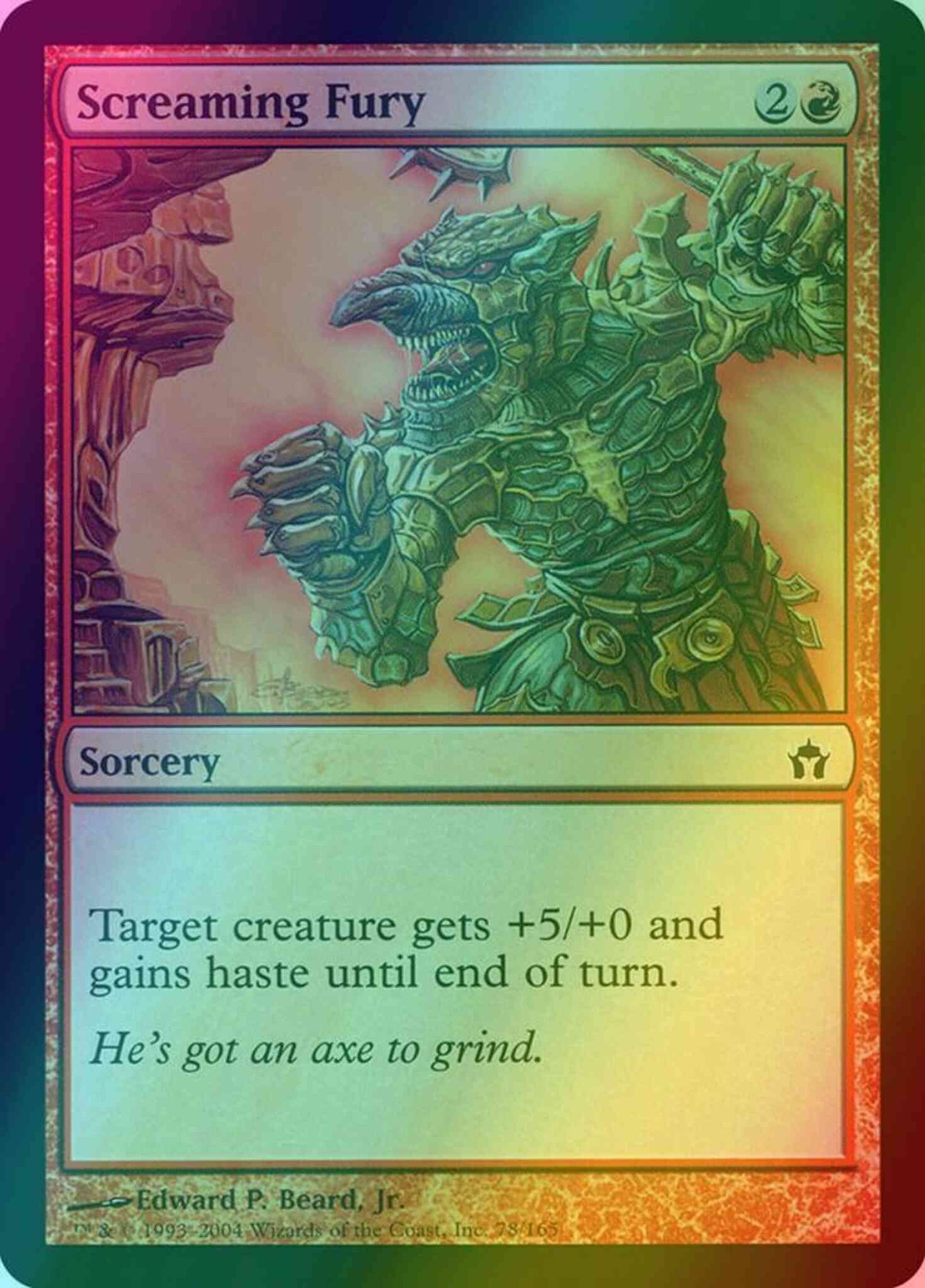 Screaming Fury [78] [Fifth Dawn] [Foil]